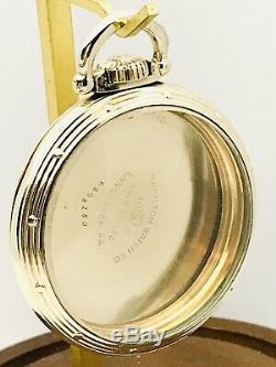 Nice 16S Hamilton Factory Model A 10K Gold Filled Railroad Pocket Watch Case