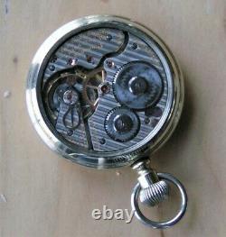 Nice Hamilton 16s LS Model 992 Pocket Watch in Salesman Case & Montgomery Dial