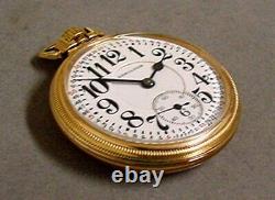 Nice Running Hamilton 992 Railroad Pocket Watch With Great Montgomery Dial