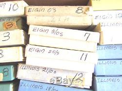 Nos Huge Lot Asst Of Mainsprings Illinois -hamilton-elgin- Arround 250 Total