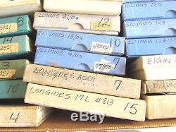 Nos Huge Lot Asst Of Mainsprings Illinois -hamilton-elgin- Arround 250 Total