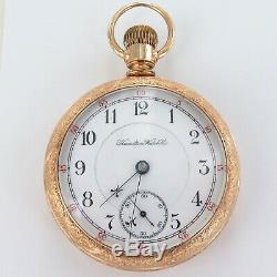 Only 23,507 Made / Low Serial Number / 1894 Hamilton 18s 17j 5 Adj Pocket Watch