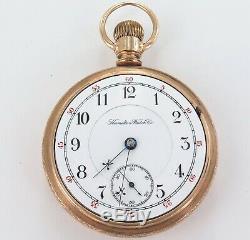 Only 23,507 Made / Low Serial Number / 1894 Hamilton 18s 17j 5 Adj Pocket Watch