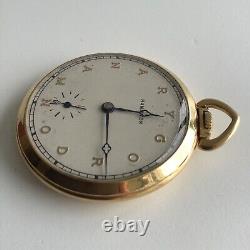 Original Vintage Hamilton 14K Gold Filled Pocket Watch Gordon Manary