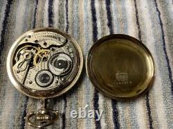 Pocket Watch Hamilton 1907, 17 Jewels, size 16, Wadsworth case