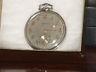 Pre-owned 1928 Hamilton Heavy 18kt White Gold 922 Masterpiece Pocket Watch