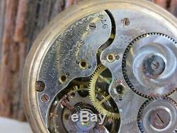 RARE 16s Hamilton Electric Railway Special Special pocket watch Repair RP4