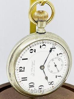 RARE 1903 Hamilton Grade 971 16S 21J Factory Display Pocket Watch Great Runner