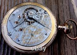 RARE 1921 Hamilton SPECIAL Model 940 Railroad Grade Pocket Watch, 18S, 21 Jewels