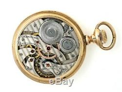 RARE Hamilton S16 Grade 964 17J Pocket Watch With Original Case 340 PRODUCED