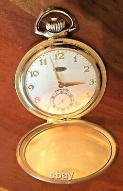 RECENT ESTATE FIND Vintage Hamilton Dupont 17J 870 Pocket Watch RUNS GREAT