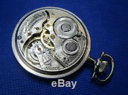RESTORED SERVICED OVERHAULED 16s Hamilton 974 Antique Pocket Watch c1922