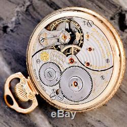 Railroad Pocket Watch Ball Watch Co Hamilton 999 Ca1914 23 Jewel, 16 Size