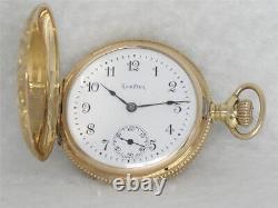 Rare 0 Size Lady Hamilton Solid 14k Multi-color Gold 983 Pocket Watch, Serviced