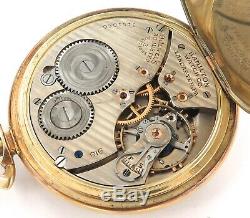 Rare 14k Presentation Hudson River Day Line 1928 Hamilton 12s 19j Pocket Watch