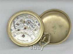 Rare 18s 23 Jewel 946 Hamilton Pocket Watch, Knights Of Pythias Dial, Running