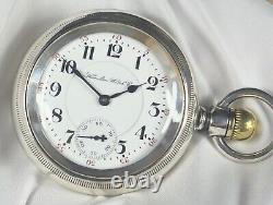 Rare 1902 Hamilton Grade 941 18s 21j Mod 2 Railroad Gr Pocket Watch IWCC SF Case