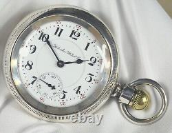 Rare 1902 Hamilton Grade 941 18s 21j Mod 2 Railroad Gr Pocket Watch IWCC SF Case