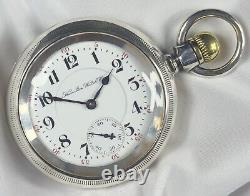 Rare 1902 Hamilton Grade 941 18s 21j Mod 2 Railroad Gr Pocket Watch IWCC SF Case