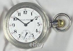 Rare 1902 Hamilton Grade 941 18s 21j Mod 2 Railroad Gr Pocket Watch IWCC SF Case