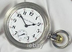 Rare 1902 Hamilton Grade 941 18s 21j Mod 2 Railroad Gr Pocket Watch IWCC SF Case