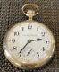 Rare 1908 Hamilton 944 Rr Grade Pocket Watch 18s 19j Fahys Gold Filled Case