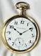 Rare 1911 Hamilton Grd 952 Mod 3 16s 19j Pocket Watch Ham Dial Withmin 14k Gf Case