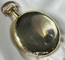 Rare 1911 Hamilton Grd 952 Mod 3 16s 19j Pocket Watch Ham Dial withMin 14K GF Case