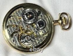 Rare 1911 Hamilton Grd 952 Mod 3 16s 19j Pocket Watch Ham Dial withMin 14K GF Case