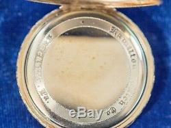 Rare 1926 Hamilton Heavy 18kt White Gold 922 Masterpiece Pocket Watch