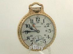 Rare 1927 Hamilton 992 Dual Time Zone Railroad Pocket Watch with24 Hr. Dial & BOC