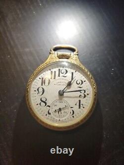 Rare 1968 Hamilton Railway Special 992B Pocket Watch