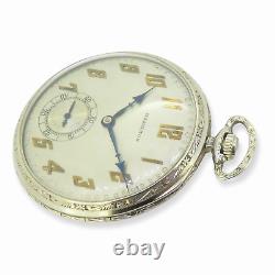 Rare C. 1925 Hamilton 922MP Grade 12s 23 Jewel 52mm OF 18ct Gold Pocket Watch