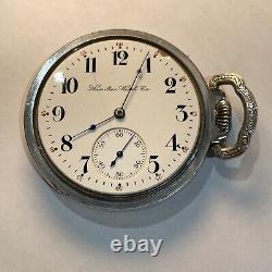 Rare Early Hamilton Grade 977 Antique Pocket Watch 16s With 16 Jewels Runs