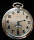 Rare Hamilton 14k Wh Gold Filled Pocket Watch With Secometer Rotating Seconds