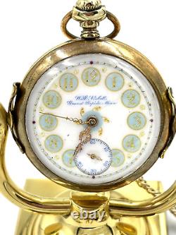 Rare! Hamilton Will Nisbett Railroad gold filled pocket watch