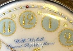 Rare! Hamilton Will Nisbett Railroad gold filled pocket watch