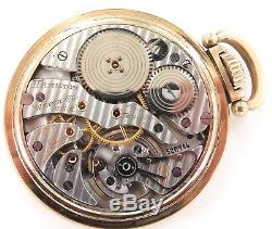 Rare Only 32,500 Made / 1953 Hamilton 950b 16s 23j 10k Gf Pocket Watch