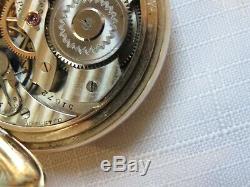 Rare Only 410 Made Hamilton 965 Hunter Rr Pocket Watch