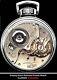 Rare Railroad 21 Jewel Display Back Pocket Watch Illinois Sangamo