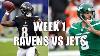 Ravens Vs Jets Game Preview U0026 Prediction Football Is Back Baltimore Ravens Week 1