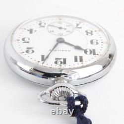 Real Estate Hamilton Pocket Watch Silver