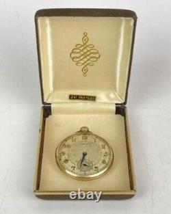 Reduced Hamilton 917 12k Gf Pocket Watch