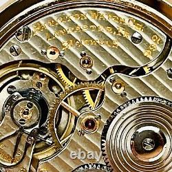 SERVICED 1922 Hamilton 16S 21J Grade 992 Display Clear Back BOC Pocket Watch