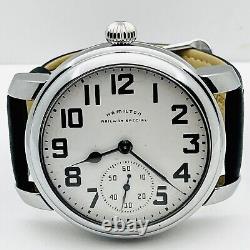 SERVICED 1954 Hamilton 16S 21J Grade 992B Marriage Wrist Pocket Watch Railroad T