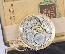 SUPERIOR 16s HAMILTON 974 SPECIAL With BOX and PAPERS-NEAR NEW CONDITION