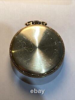 Scarce Running Hamilton 970 21 Jewel Adj. 16s Gold Filled Antique Pocket Watch