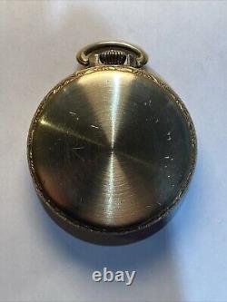 Scarce Running Hamilton 970 21 Jewel Adj. 16s Gold Filled Antique Pocket Watch