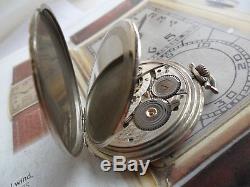 Solid 14k Gold Vintage 1928 Hamilton 922 23 Jewel 5 Adj. 12 Size Pocket Watch