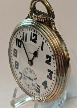 Strong Running 1935 Hamilton 992 Elinvar Model 2 Pocket Watch